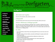 Tablet Screenshot of dorfgarten.org